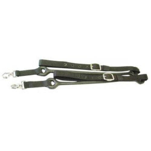 Side Reins Rubber with Buckles and Clips