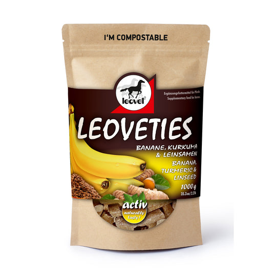 Leoveties Bananna Tumeric & Linseed