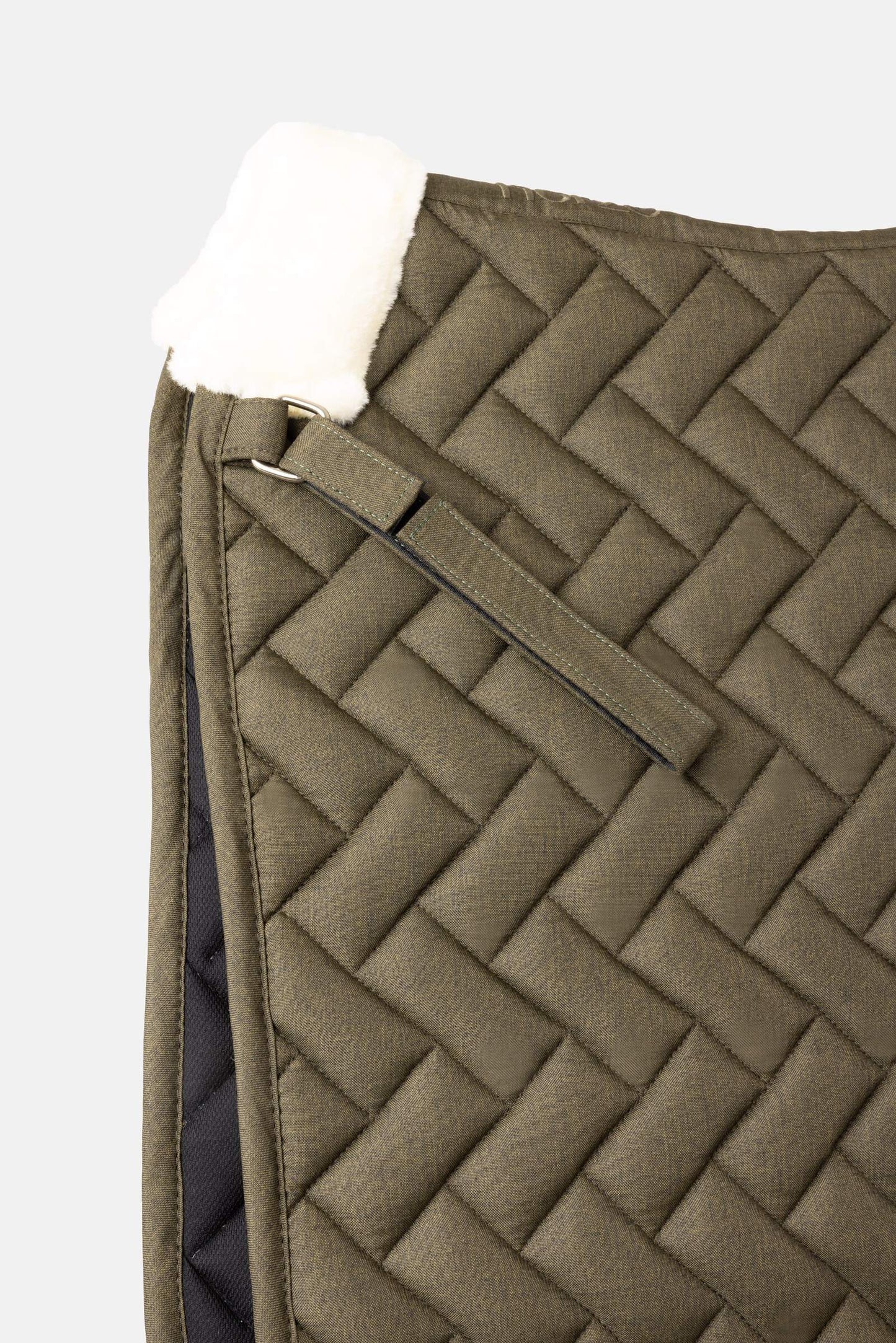 Horze Nature Made Leisure Dressage Pad Olive Green