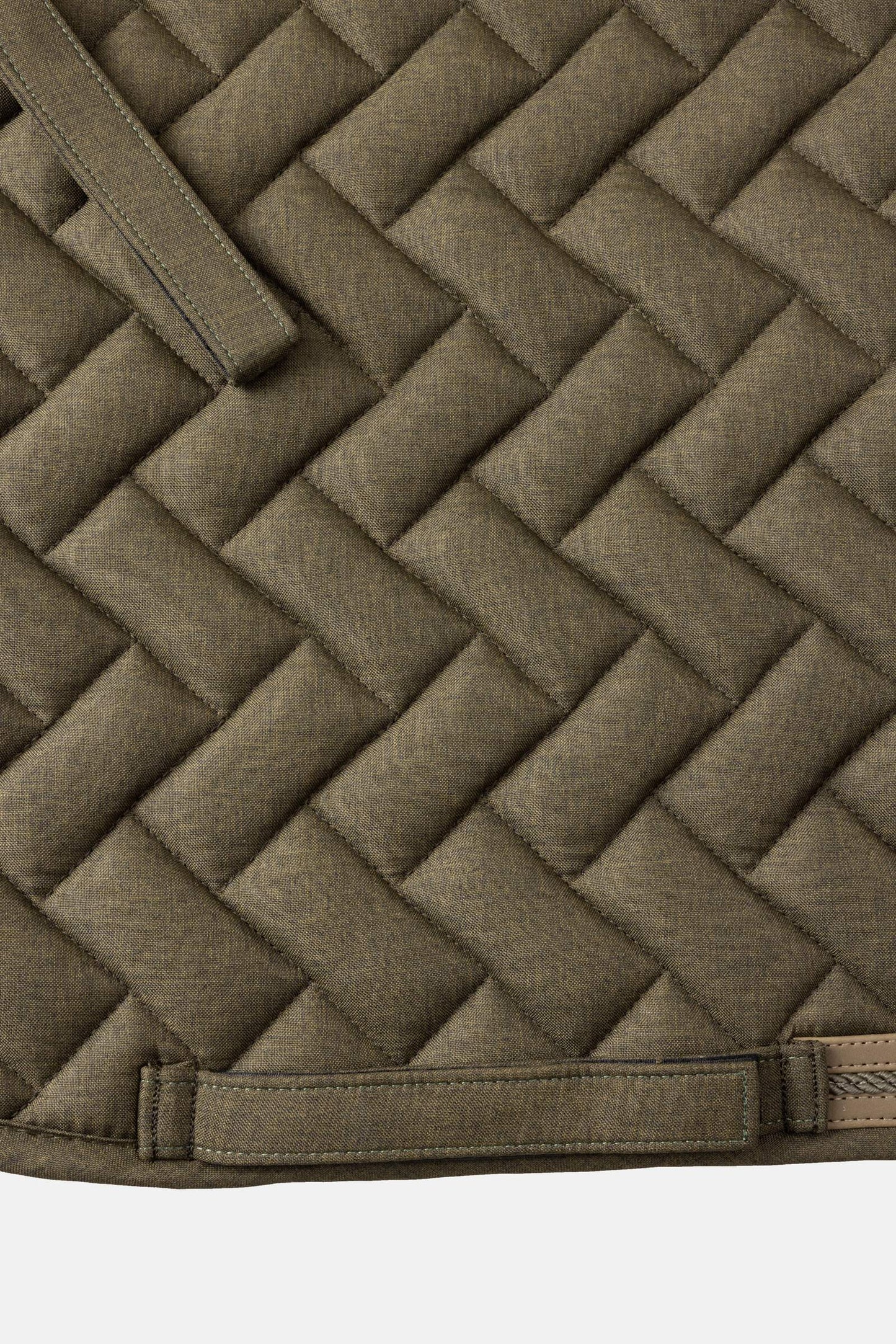 Horze Nature Made Leisure Dressage Pad Olive Green