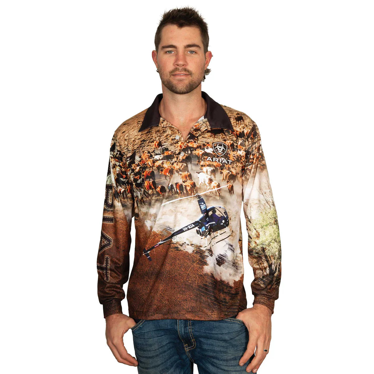 Ariat Fishing Shirt Helimustering