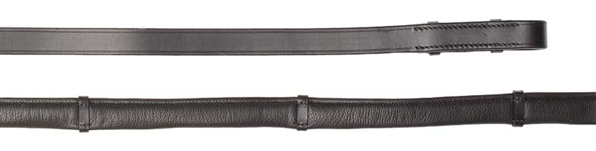 Reins Continental Soft Leather Black