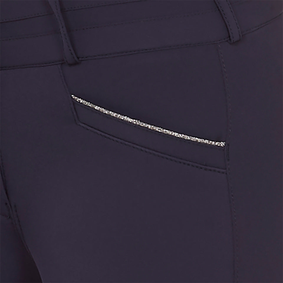 Schockemohle Summer Heather Ladies Breeches  Dark Blue