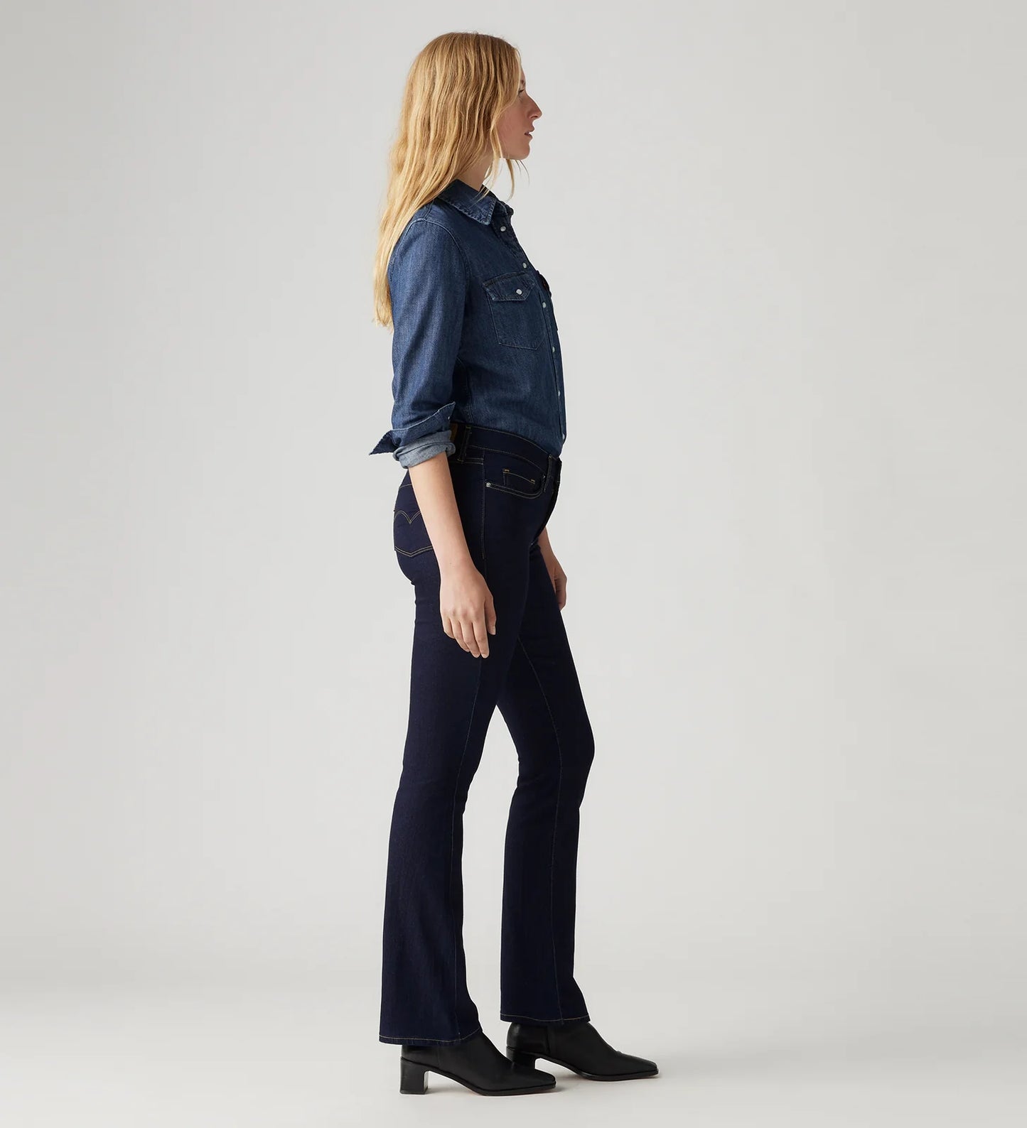 LEVI'S Women 315 Shaping Bootcut Jeans Darkest Sky