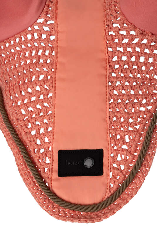 Horze Urban Vitality Ear Net Crabapple Full