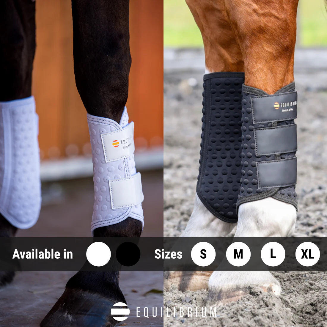Stretch & Flex Flatwork Wraps New Black