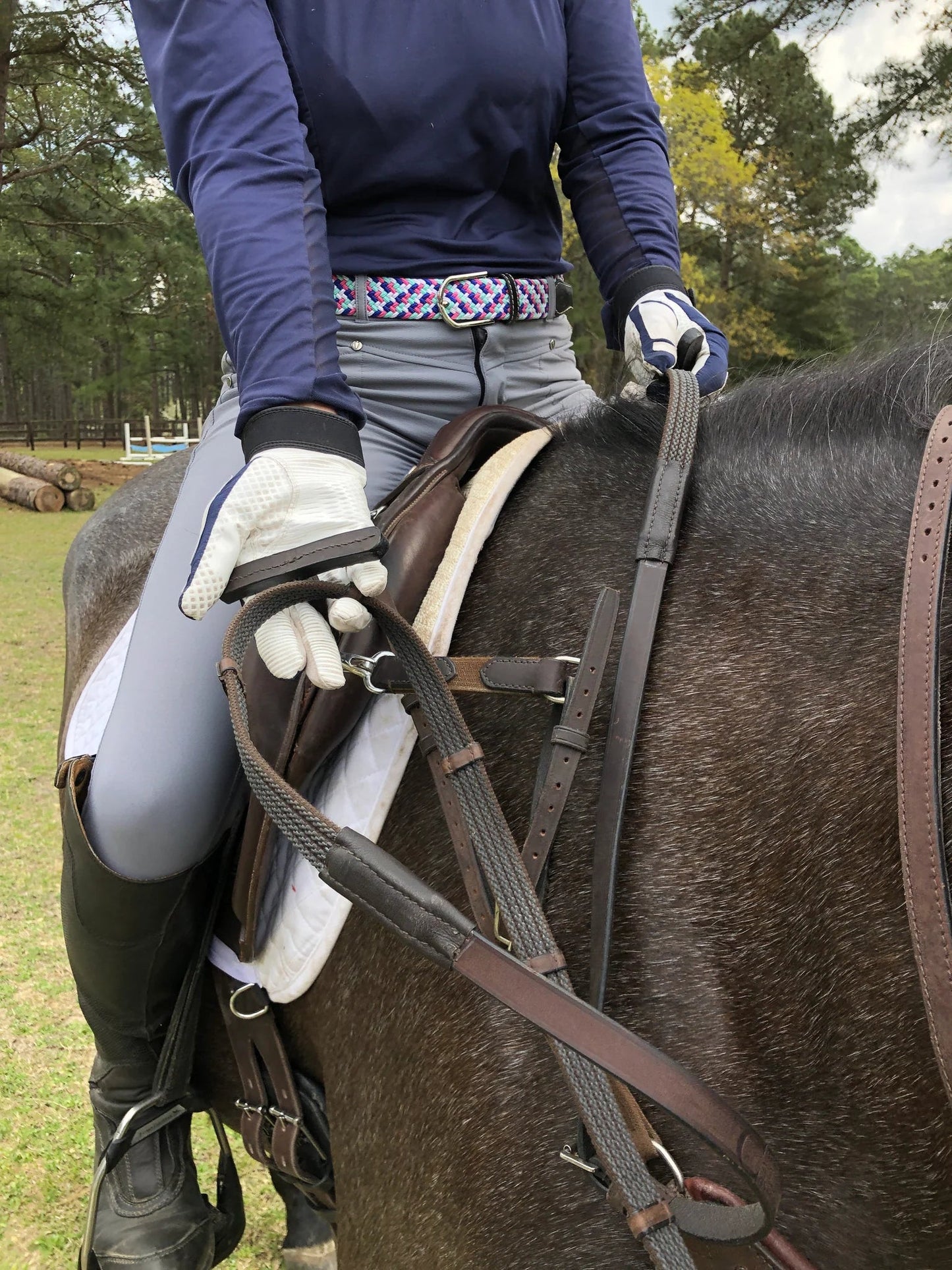 3-in 1 Training Breastplate - Aitken's Saddlery