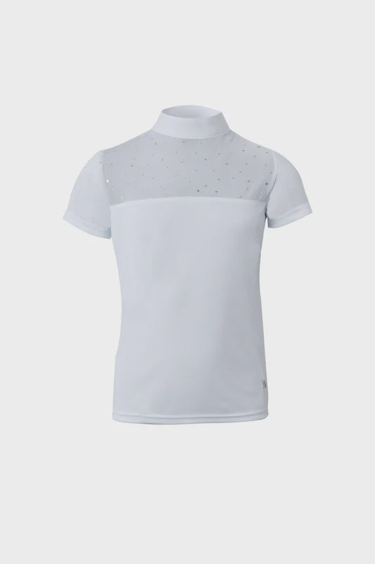 Horze Kaya JR Show Shirt with Rhinestones