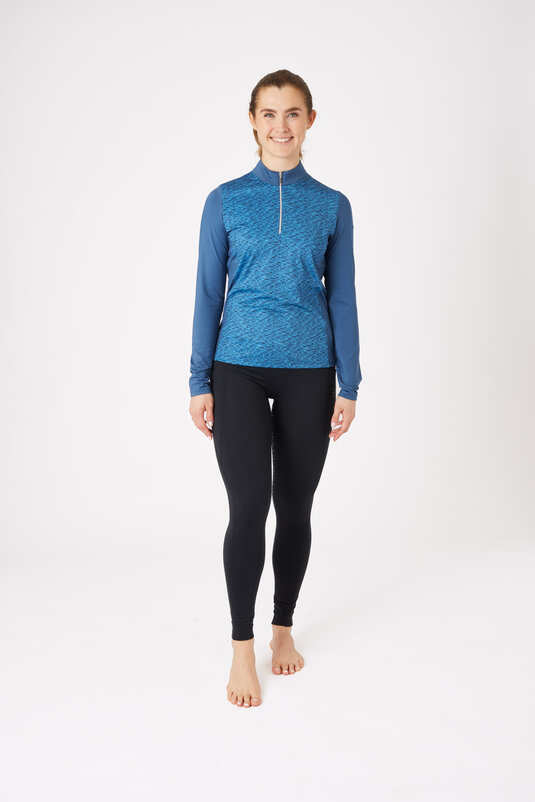 Horze Livia Functional Shirt Opal Blue
