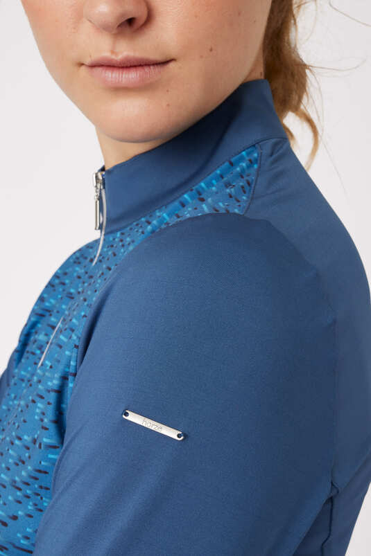 Horze Livia Functional Shirt Opal Blue