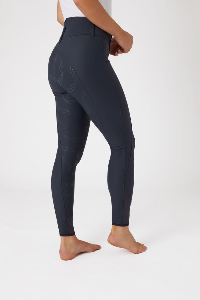 Horze Indira FS Ladies Breeches Ink Blue