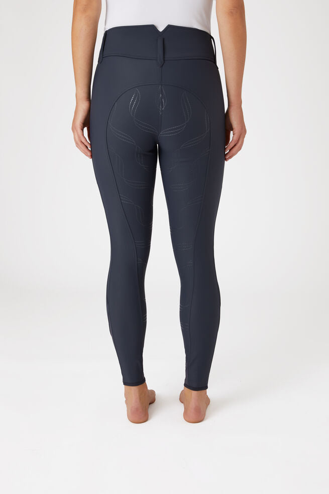 Horze Indira FS Ladies Breeches Ink Blue