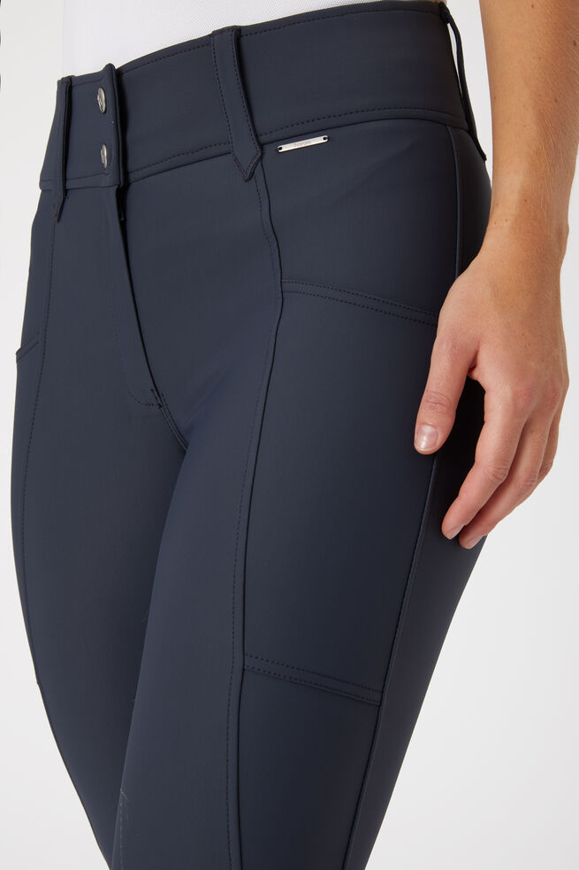 Horze Indira FS Ladies Breeches Ink Blue