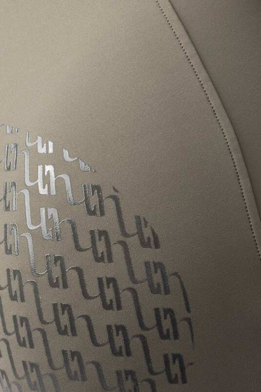 Horze Noelle FG Ladies Breeches Olive Green