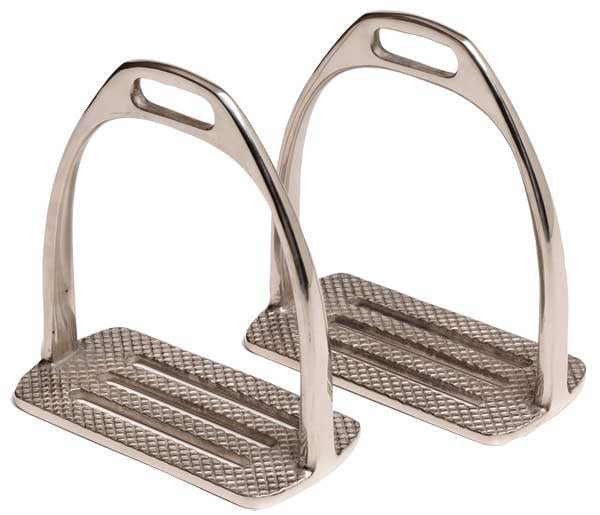 4 Bar Stock Stirrups Stainless Steel - Aitken's Saddlery