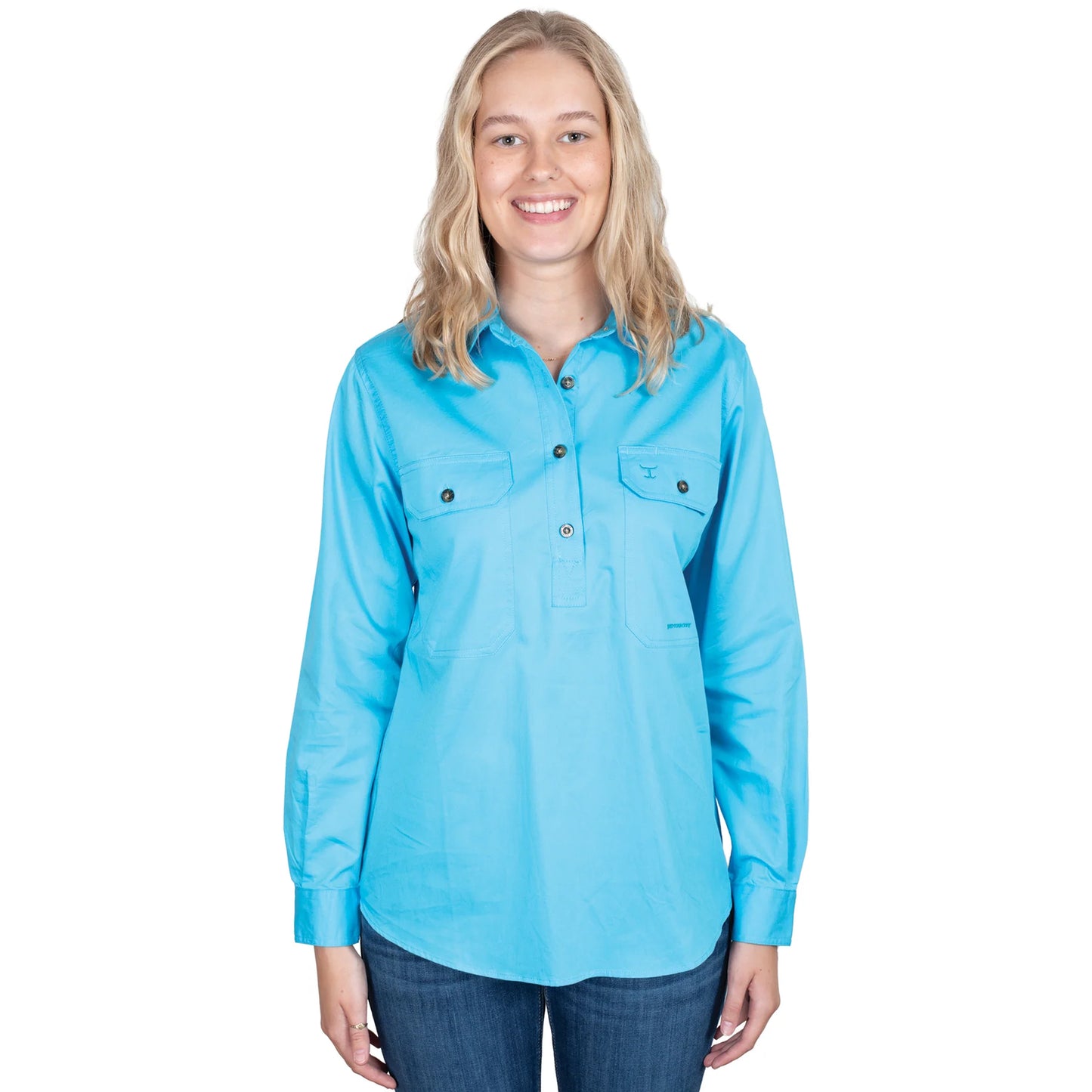 JCA Jahna Ladies Workshirt Sky