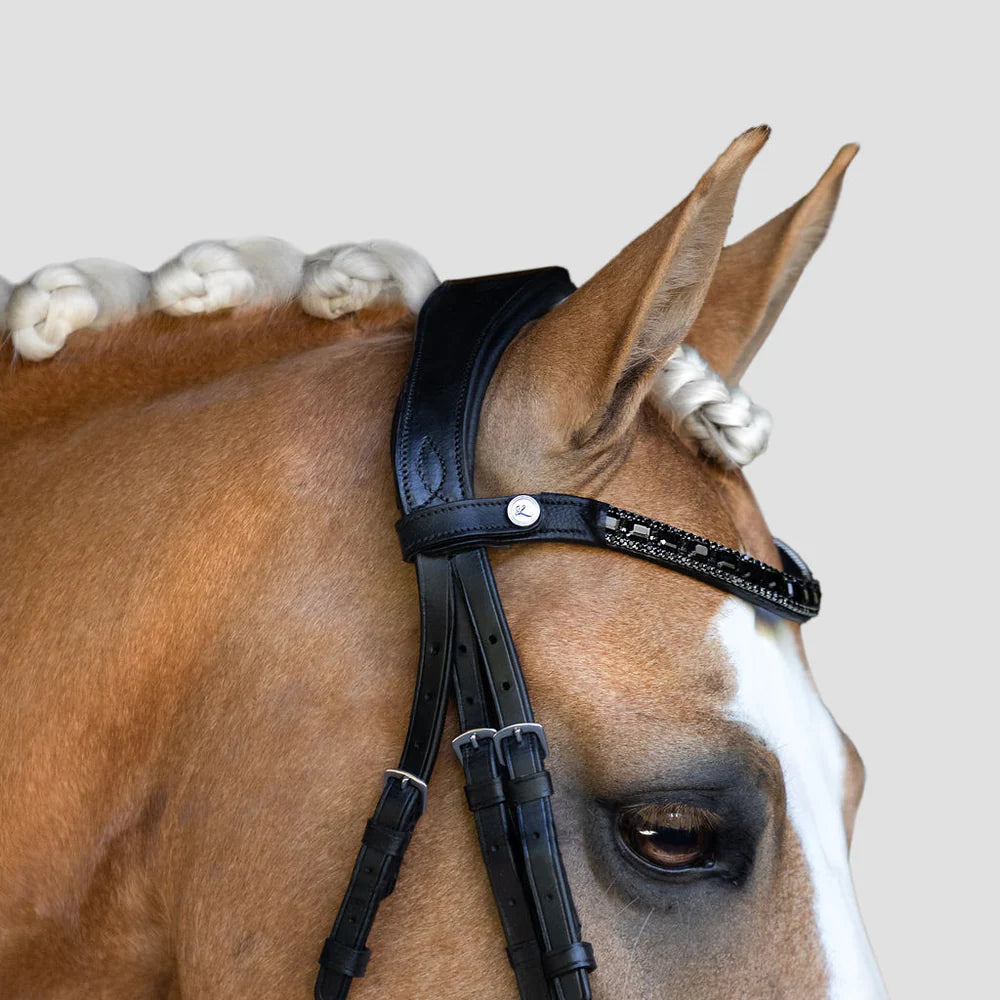 Lumiere Onyx Crystal Browband