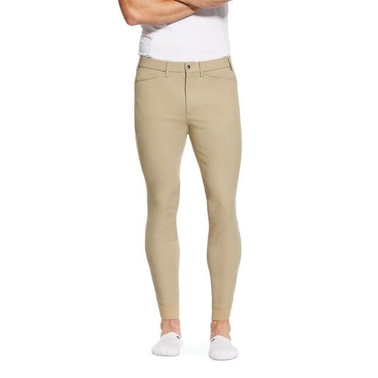 Ariat Mens Tri Factor Grip Breeches Tan