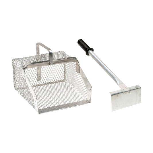 Manure Scoop Short Handle Mesh