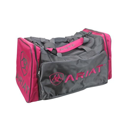 Ariat Full Size Gear Bag Pink & Charcoal