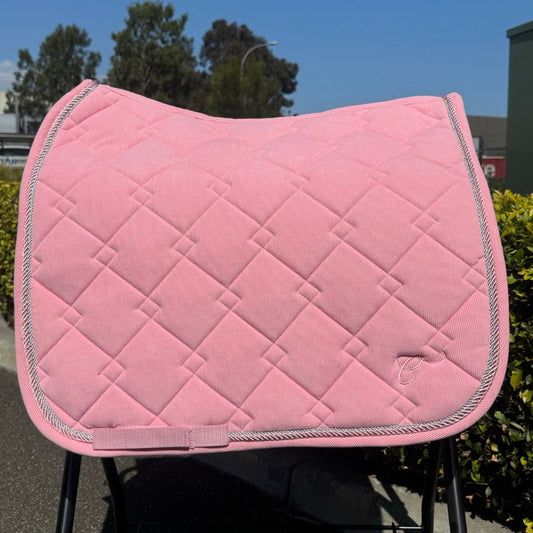 Cavalier Corduroy Dressage Pad Pink