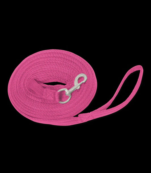 Waldhausen Lunge Rein Pink 8 Metres