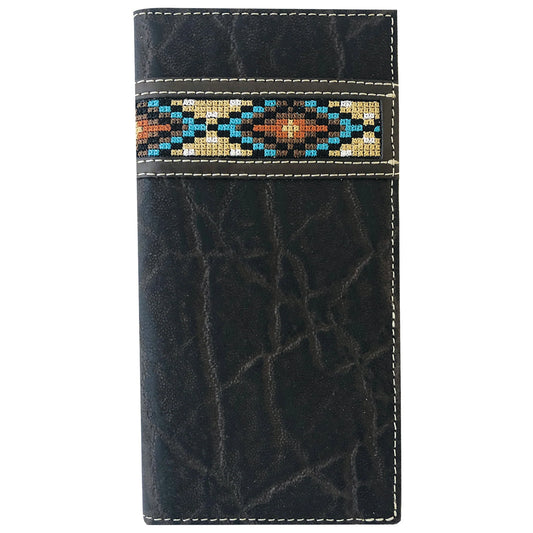 Roper Wallet Rodeo Aztec Brown