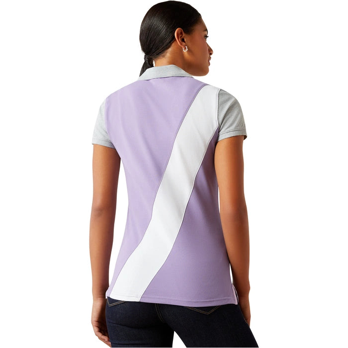 Ariat Taryn Ladies Polo Shirt Chalk Violet