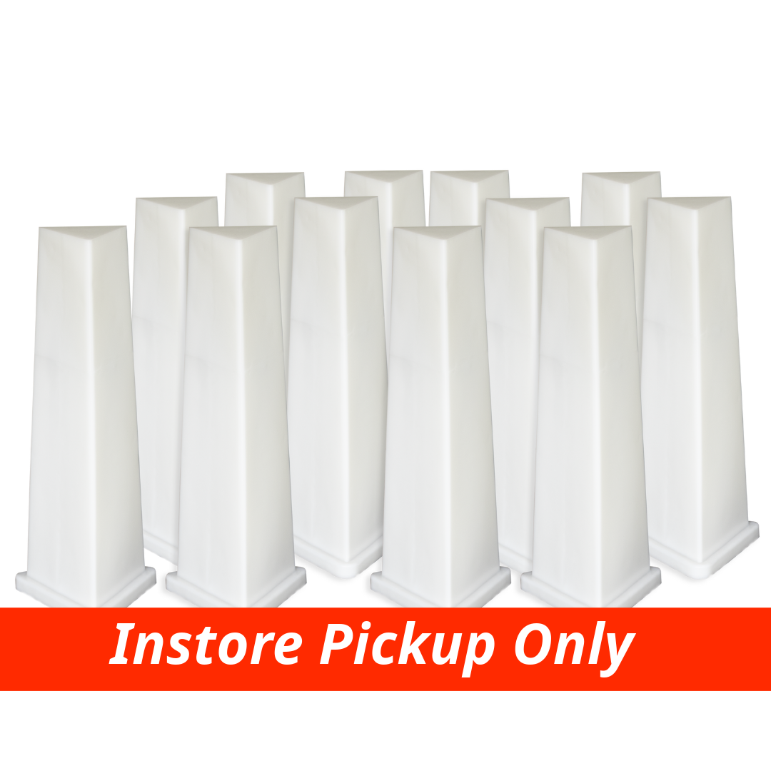 Arena Marker Letters Set 12 Plain White