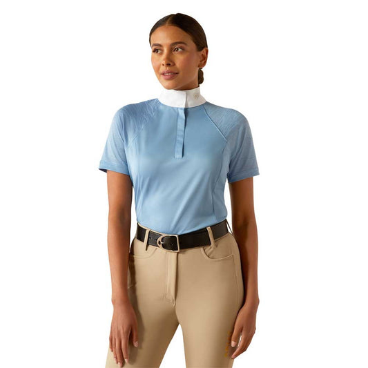 Ariat Ladies Aptos Vent 2.0 SS Show Shirt Blissful Blue