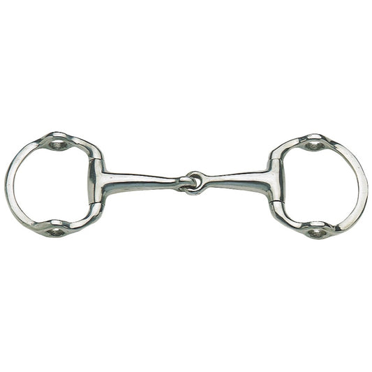 Gag Bit Eggbutt Stainless Steel