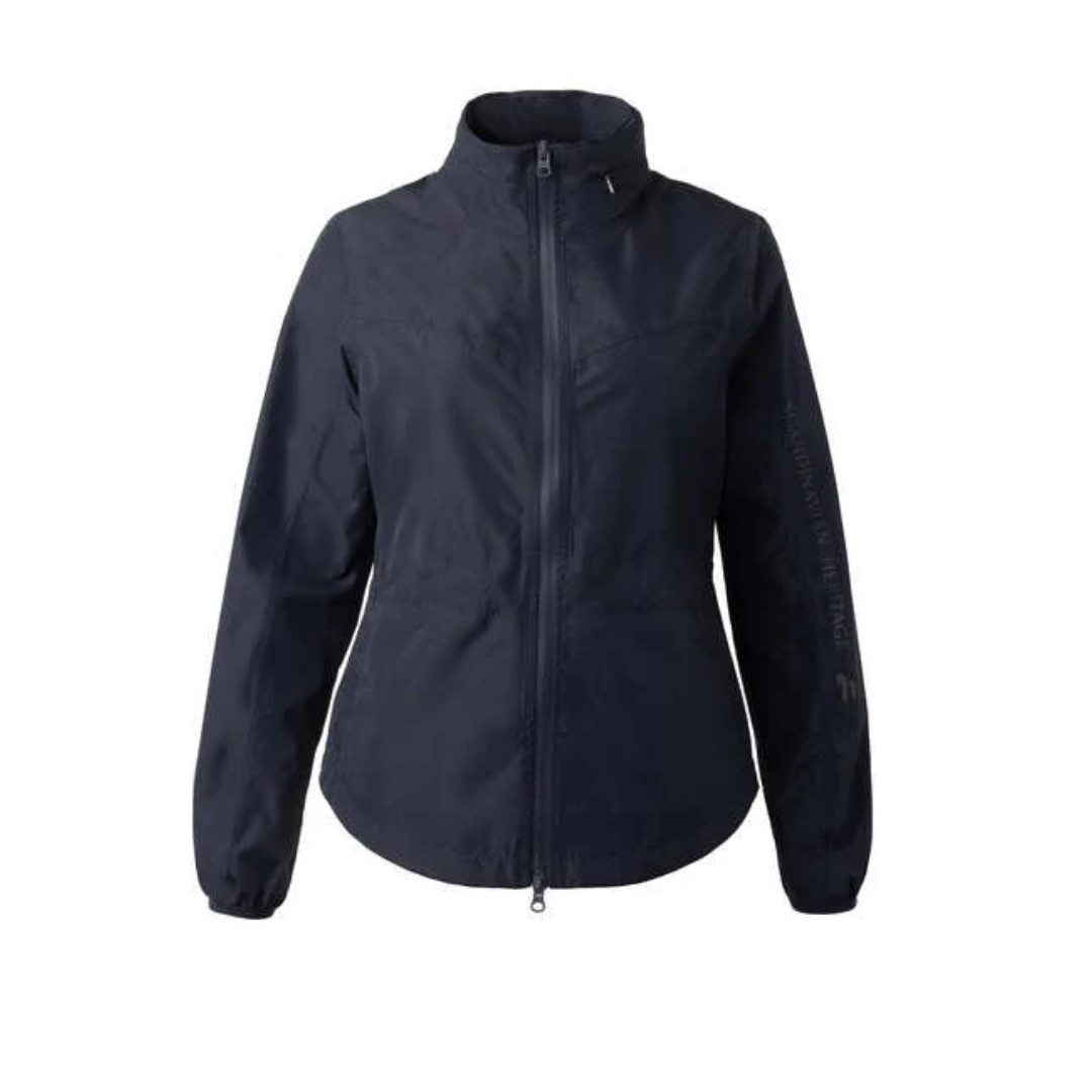 Horze Fiora Ladies Waterproof Jacket Navy