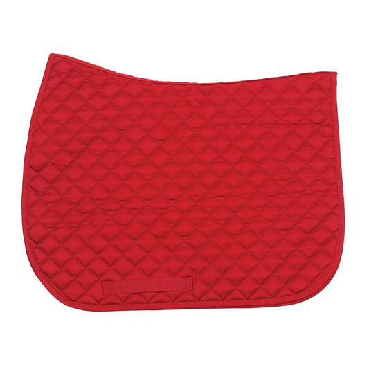 Basic All Purpose Saddlecloth Red