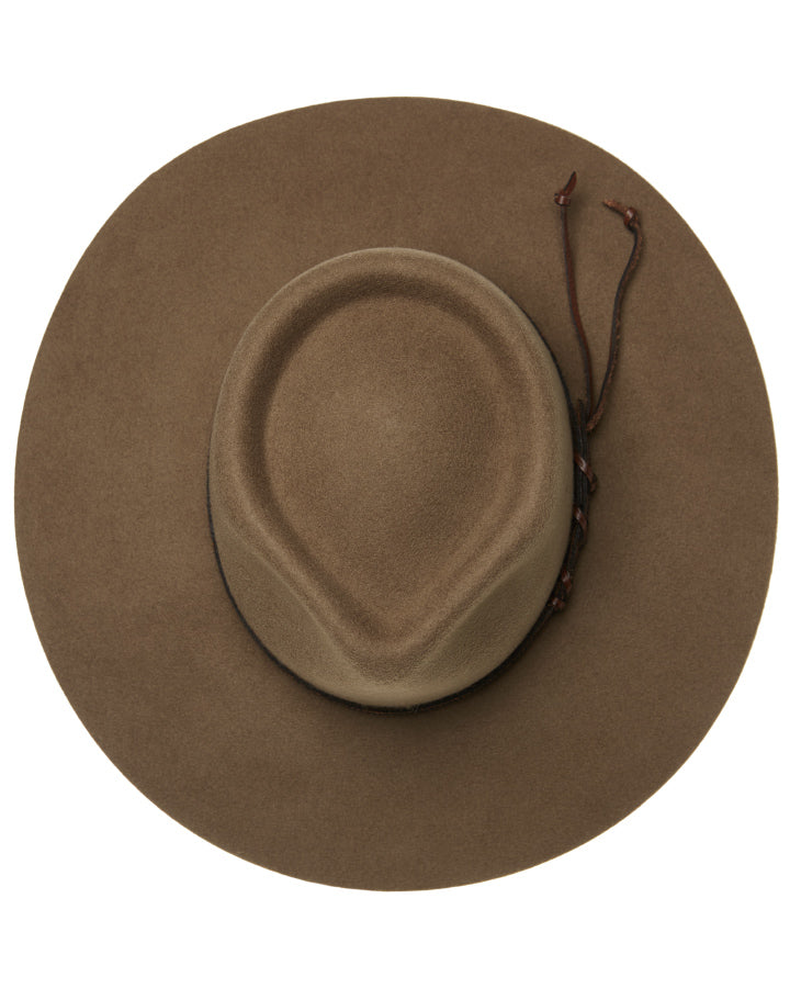 Statesman Big Australian Kids Wool Felt Hat Riverstone