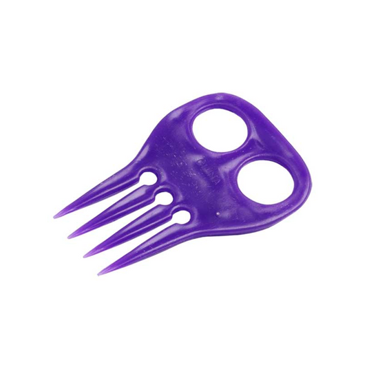 Braiding Aid Comb Purple