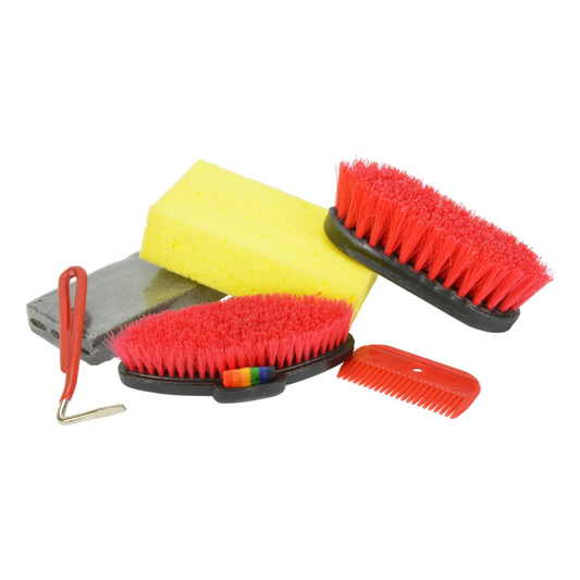 Budget Grooming Kit 7 Piece Red