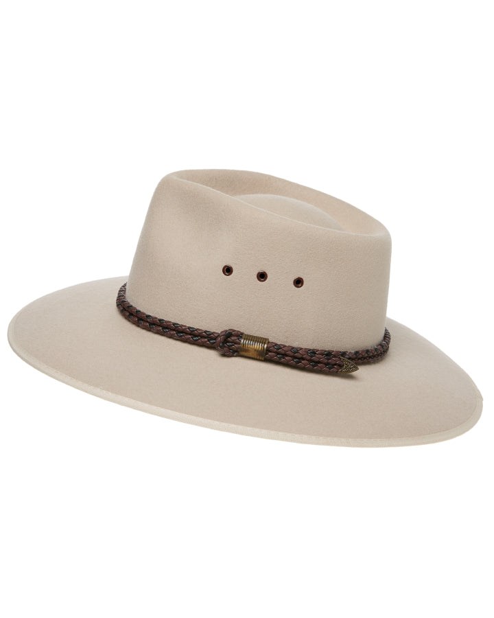 Statesman Countryman Wool Felt Hat Silver Belly