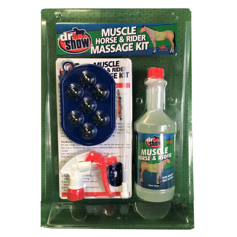 Dr Show Muscle Horse & Rider Massage Kit