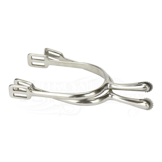 Dressage Spurs with Pointed Rowels 45mm