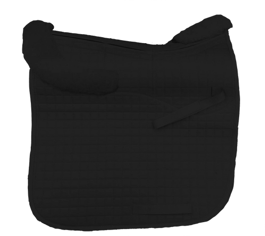 Majyk Equipe Dressage Pad Correction with Impact Shims Black with Black