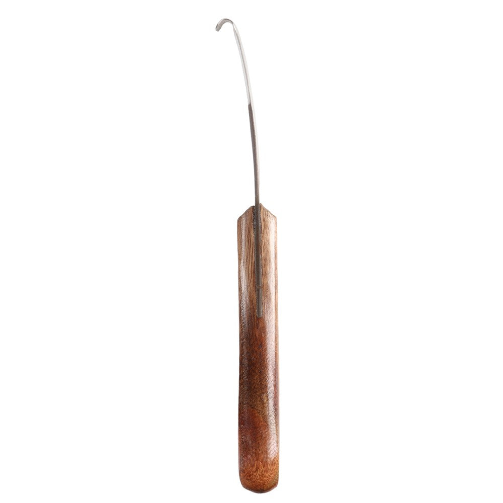 Professional Hoof Knife Double Edge with Wood Handle