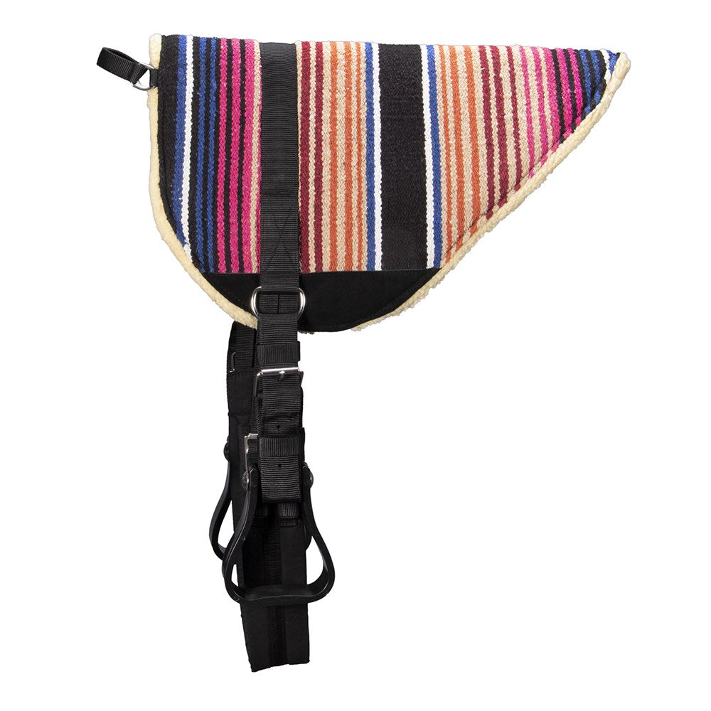 Fort Worth Navajo Bareback Pad with Ox Bows