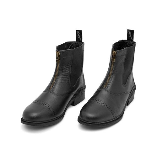 Huntington Ladies Leather Zip Boot