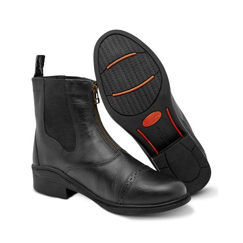 Huntington Ladies Leather Zip Boot