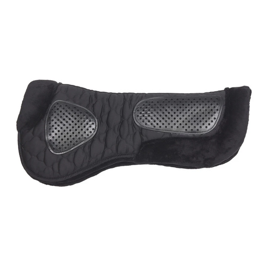 Fleece Gel Half Pad Black