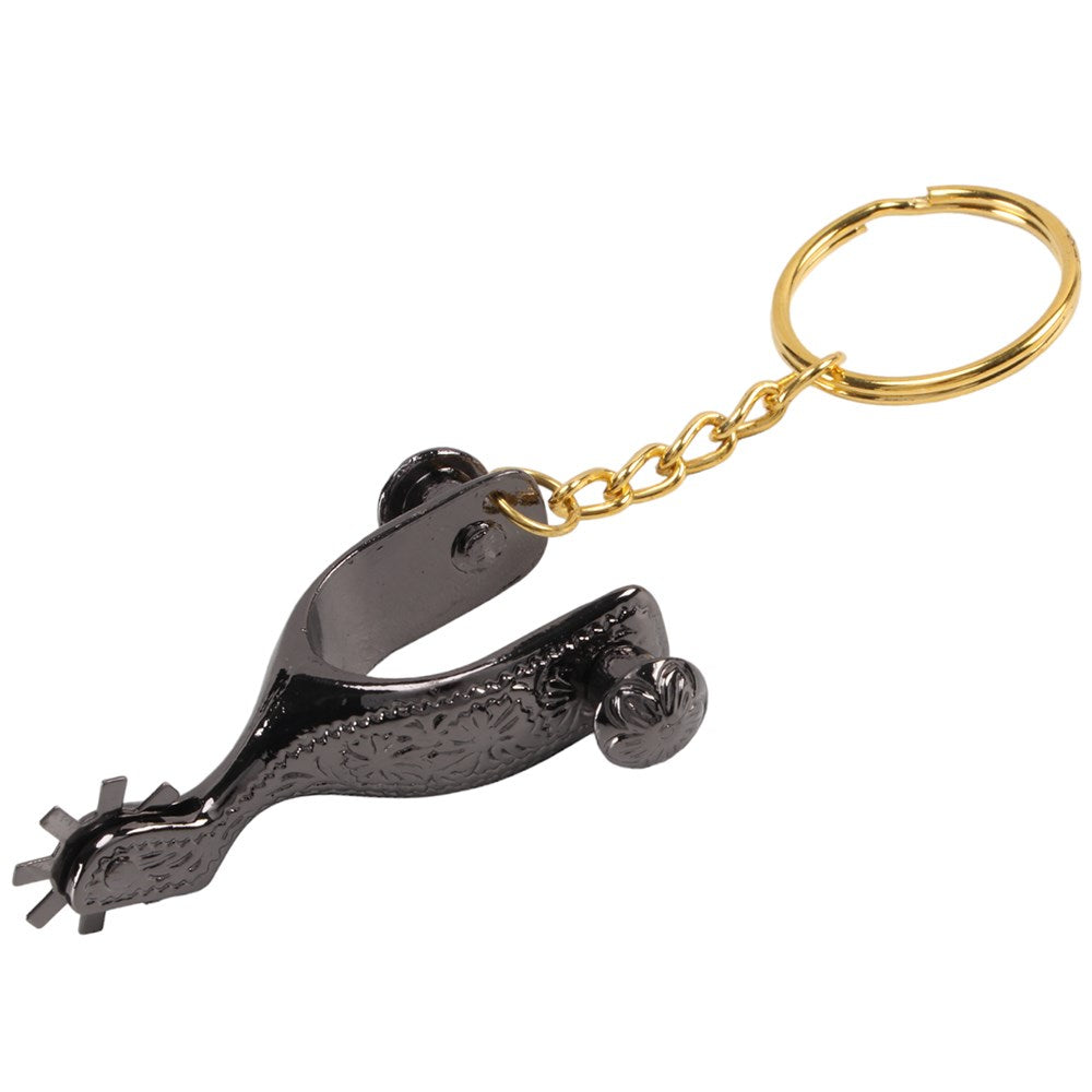 Black Spur Key Ring
