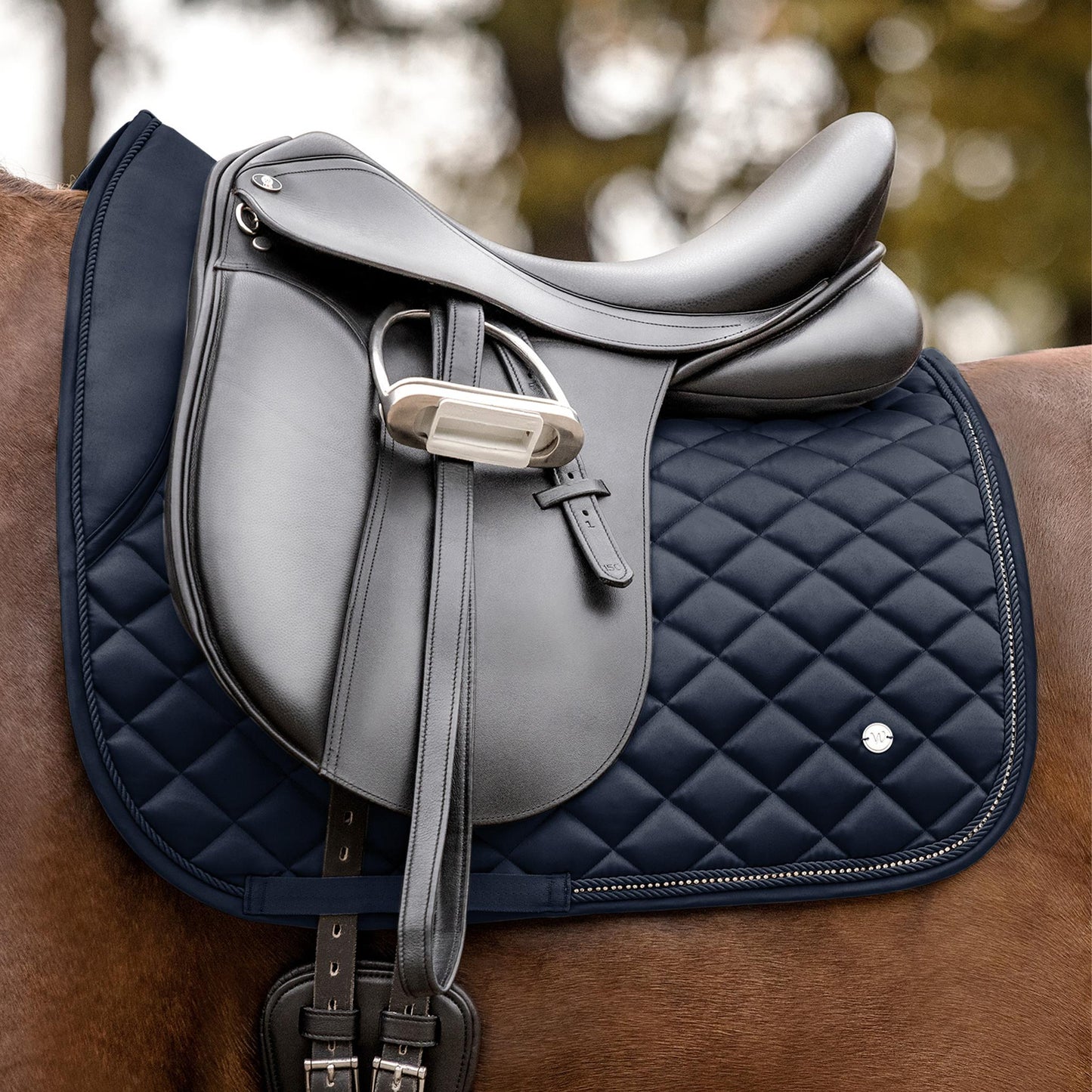 Waldhausen Dressage Saddle Pad Nepal Blue