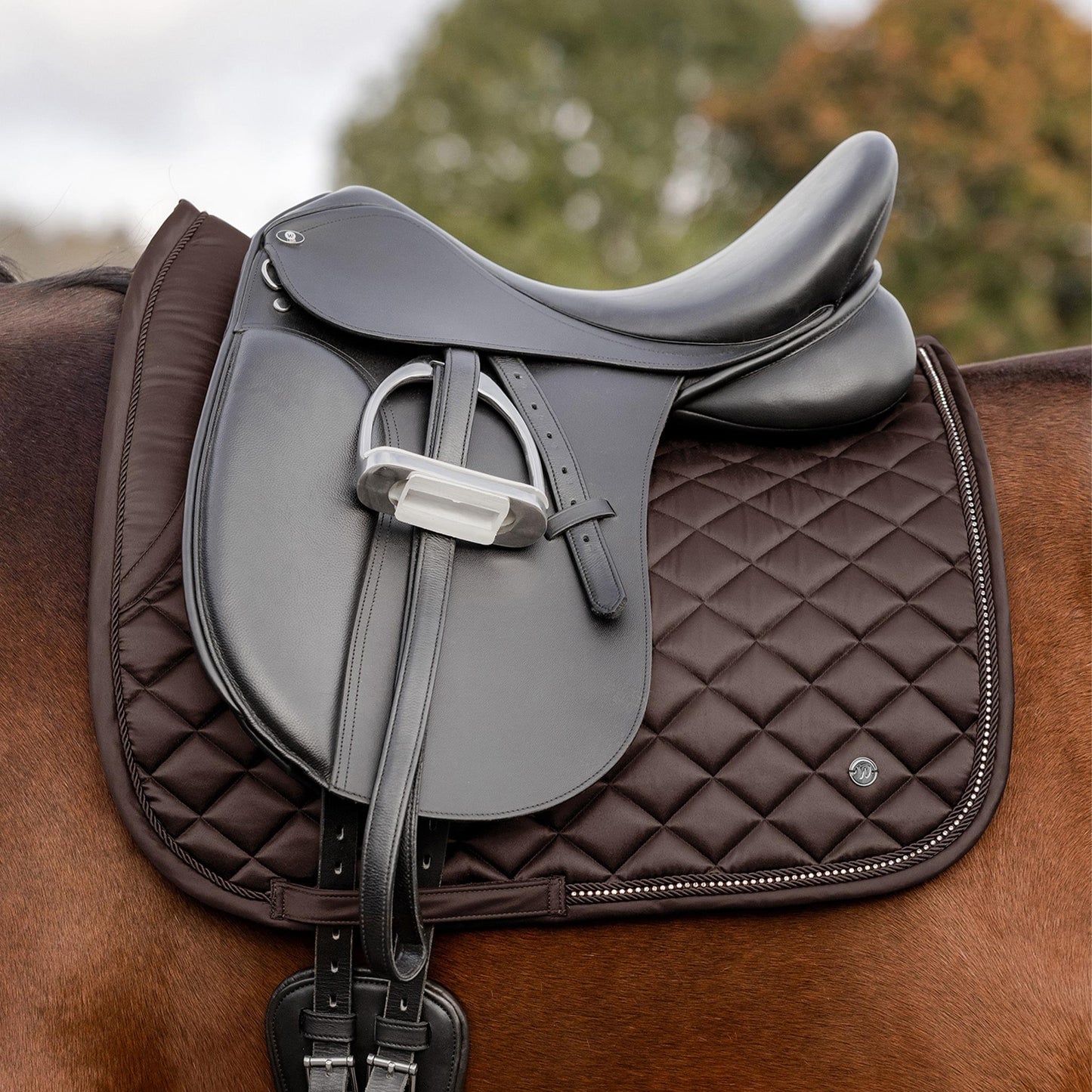 Waldhausen Dressage Saddle Pad Nepal Brown