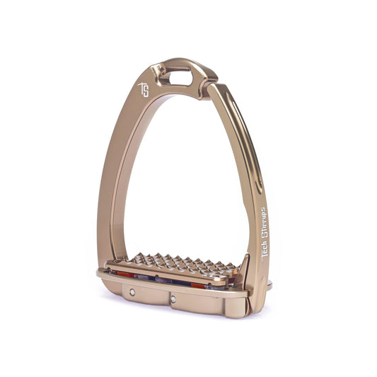 Tech Stirrup Venice Dressage Plus Brown with Brown