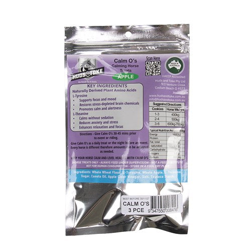 Huds & Toke Calm O's Calming Horse Treats